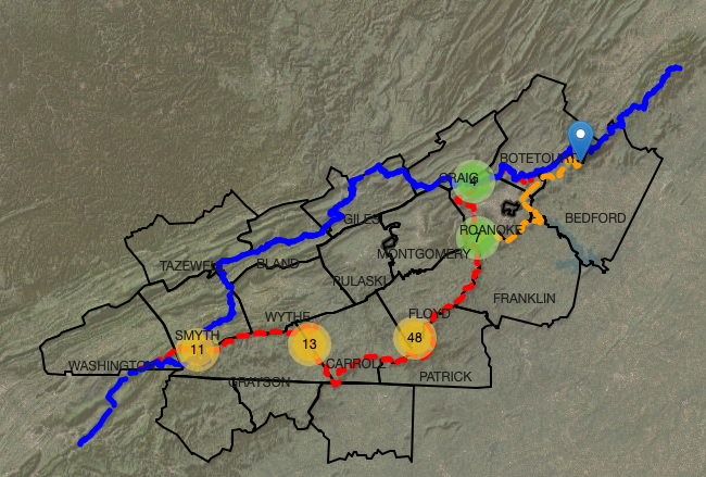Virginia's Lost AT